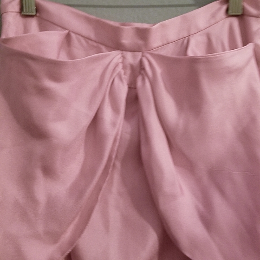 Elegant Pink Maxi Skirt